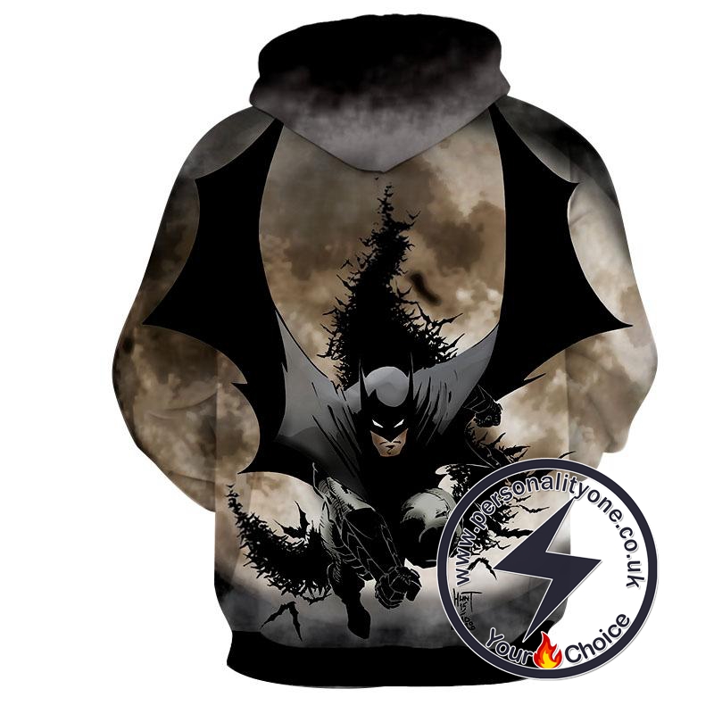 Batman - Flying Batman 3D - Hoodies